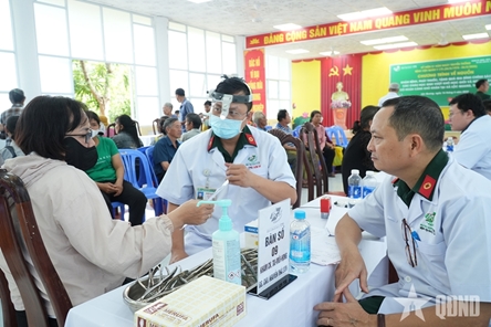 Military Hospital 175 provides medical care for policy households in Dong Nai